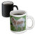 3dRose Cream Pomeranian Side View Magic Transforming Mug, 11-Ounce