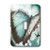 3dRose lsp_48599_1 Aqua Abstract Butterfly- Nature Art Single Toggle Switch
