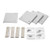 Camco Mfg 42218 Slideout Corner Plates Gray