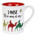 Enesco 6005079 Our Name is Mud Three Wise Woman Glitter Coffee Mug 16 Ounce Multicolor