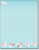Merry Pig Holiday Christmas Stationery Paper - 80 Sheets