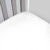 Magnolia Organics Fitted Flannel Crib Sheet - Bassinet, White