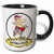 3dRose 103569_4 Funny Worlds Greatest Softball Coach Occupation Job Cartoon Two Tone Black Mug 11 oz White