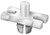 Clipsandfasteners Inc 50 Moulding Clips Compatible With Volkswagen & Audi 803-853-139A Rabbit