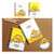 Sanrio Gudetama PP Cover Monthly Memo Planner Schedule Book (Yellow)