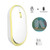Slim Rechargeable Wireless Mouse Silent USB Mice?Less Noise, Portable Mobile Optical Mice for Notebook, PC, Laptop, Computer, MacBook(Yellow)