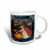 3dRose Vintage Halloween Girl and Jack O Lantern Ceramic Mug, 15-Ounce