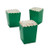 Fun Express Mini Green Popcorn Boxes (48 Pack) 3 x 3 x 4.