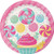 Creative Converting 324831 96 Count Dinner/Large Paper Plates, Candy Bouquet