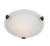 Artcraft Lighting Clip Flush Small Round Flush Mount Light, Brunito