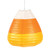 Fun Express - Candy Corn Shaped Lanterns for Halloween - Party Decor - Hanging Decor - Lanterns - Halloween - 3 Pieces