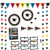 Amscan 241391 Grad Candy Buffet Decorating Kit, Multi Sizes, Multicolor