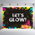 Art Studio Let's Glow Photography Backdrops Music Party Decor Supplies Pigment Splatter Photo Background Booth Vinyl Black Studio Props 7x5ft