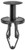 Clipsandfasteners Inc 25 Bumper Fascia, Fender Push Type Retainers Enclave For GM