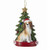 Kurt Adler CAVALIER KING CHARLES WITH CHRISTMAS TREE ANE LIGHTS ORNAMENT FOR PERSONALIZATION