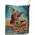 Religious Gifts Catholic Rosary Tapestry Pouch Archangel Michael Keepsake Case