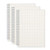 RETTACY Graph Grid Spiral Notebook,A5 Spiral Bound Notebook Graph Ruled 480 Pages Total 8.26 x 6.1 Inches,Square Grid Bulk Notebooks 100GSM Thick Paper for Work School Journals