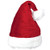 Santa Plush Fabric Hat| Christmas Gift Ideas and Accessory | 12 Ct.