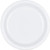 Round Plastic Plates | 20ct (9 inch, Frosty White)