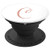 C Initial Monogram Blush Pink and White Capital Letter - PopSockets Grip and Stand for Phones and Tablets