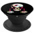 Middle Finger Floral Skull Art Pop Socket Phone Stand Holder - PopSockets Grip and Stand for Phones and Tablets
