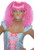 Rubie's Bubble Gum Pink Wig, Pink, One Size