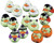 Fun Express Vinyl Mini Glow-in-the-Dark Rubber Ducks | 2-Pack (48 Count) | Great for Halloween-Themed Party