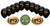 Mayflower Products Missouri Tigers Football Tailgating Party Supplies Balloon Bouquet Decorations