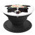Cute Border Collie Dog Mom & Flowers White - PopSockets Grip and Stand for Phones and Tablets