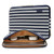 Kayond Canvas Water-Resistant 15 inch Laptop Sleeve,15.6 inch 15 inch Laptop Case Carrying Notebook Bag Compatible for ThinkPad MacBook (15-15.6 inches, Breton Stripe)