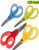 1InTheOffice 5" Kids Pointed End Scissors"12 Pack"