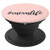 Mother Pop-Socket with MOM-LIFE on Rose-Pink - PopSockets Grip and Stand for Phones and Tablets