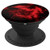 Red-Black Mood - Abstract Lightning PopSockets Grip and Stand for Phones and Tablets