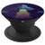 Alien Ship Abducting Aliens Pop Socket - Blue Saucer - PopSockets Grip and Stand for Phones and Tablets