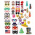 MT Photo Booth Props - 58 Pieces Party Photo Props Kits with Emoji for Wedding Birthdays party (Multicolor, 58 Pieces)
