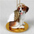 Beagle Angel Dog Ornament by Conversation Concepts