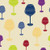 Creative Converting 24 Count Elise Premium Patterned Beverage Napkins, Sonoma, Stems