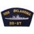 EagleEmblems PM0231 Patch-USS,Oklahoma (3x5.25'')