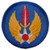 EagleEmblems PM0167 Patch-USAF,Europe (Rnd) (3.5'')