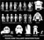 Scum & Villainy Family Car Decals (22 Piece) Star Wars