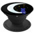 Halloween Crescent Moon Stars Black Cat Spooky Night PopSockets Grip and Stand for Phones and Tablets