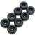 Red Hound Auto 8 Rubber Bumpers for Trailer Compatible with Ramp Door Truck 2.5 Inches Round Replacement Cargo Stop