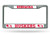 NCAA Nebraska Cornhuskers Chrome Plate Frame