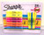 Sharpie Highlighters, Chisel and Narrow Chisel Tips, Assorted Colors, 24-Count