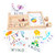 Matching Letter Game, Letter Spelling and Learning Game for Preschool Kindergarten Letters Matching Card Games, Word Spelling Games for Kids