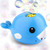 SUUYOO Bubble Machine, Automatic Whale Bubble Blower for Kids, Bubble Maker Over 2000 Bubbles per Minute Bath Parties Wedding Outdoor Indoor Toys