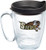 Tervis 1242330 Siena Saints Logo Insulated Tumbler with Emblem and Black Lid, 16oz Mug, Clear