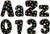 Creative Teaching Press Dots on Black 4-Inch Designer Letters (1196)