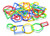 Learning Advantage 7115 Attribute Shape 'N Links (Pack of 40)