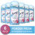 Secret Antiperspirant and Deodorant for Women, Powder Fresh Scent, Invisible Solid, pH Balanced, 2.6 oz (Pack of 6)